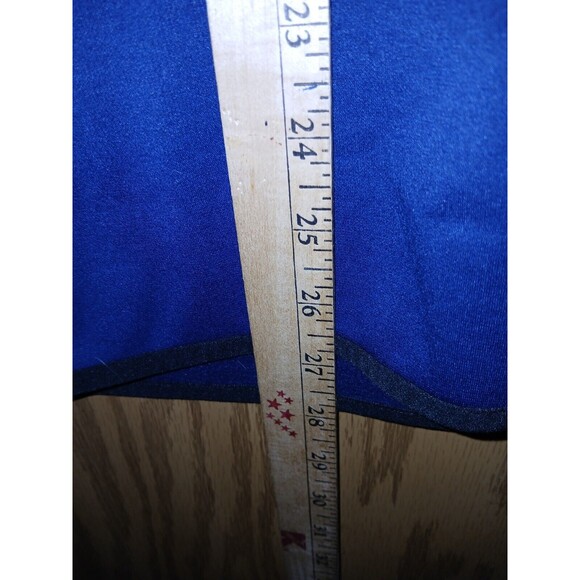 Nike Dri-Fit Jacket Blue With Black Trim 1/2 Zip Pullover Mens Size Medium - Picture 7 of 14